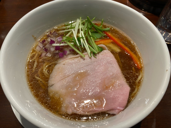 「貝らぁ麺　醤油」@らぁ麺 はつ穂の写真