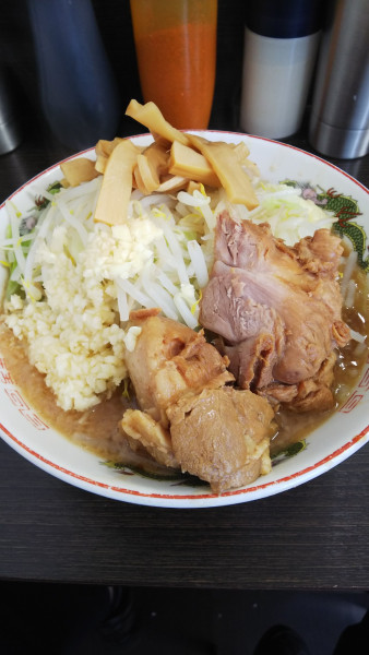 「ラーメン少なめ味付けメンマ」@ラーメン二郎 川越店の写真