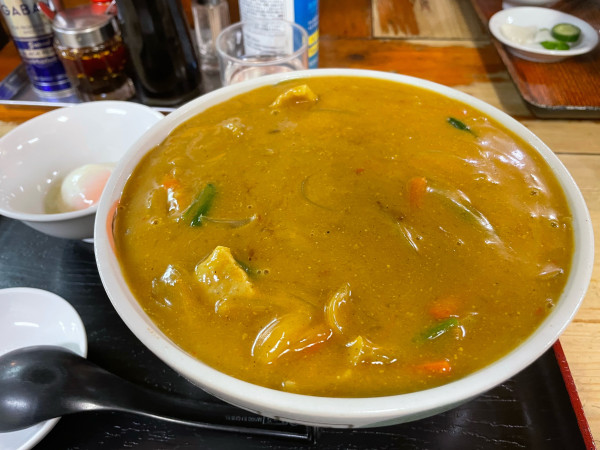 「カレーラーメン丼¥1,100」@ラーメンミートの写真