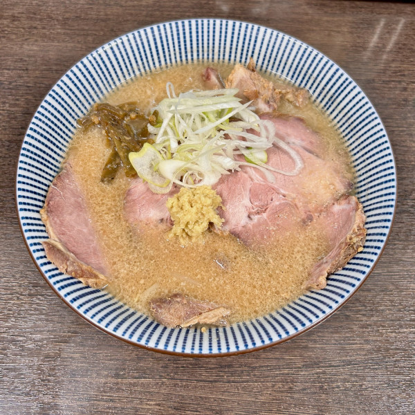 灼味噌らーめん(1200円)+チャーシュー(3枚500円)