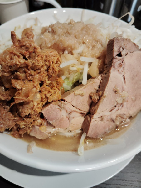 「小ラーメン野菜あぶら」@ラーメンDIYラボの写真