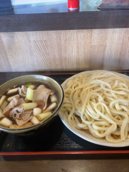 「肉汁うどん（中）＋かき揚げ　1220円」@藤店うどん 大宮店の写真