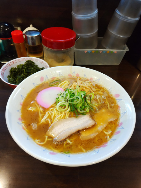 「中華そば岩のり入り」@のりや食堂の写真