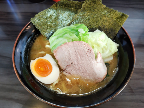 「特製朝ラー」@横浜家系らーめん 武術家の写真