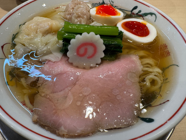 「ちょっとずつ白だしラーメン」@キング製麺の写真