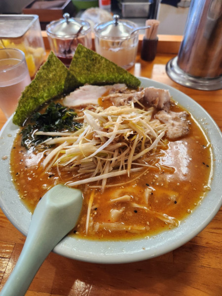 「裏メニュー辛ネギ味噌」@ラーメンショップ 足利50号店の写真