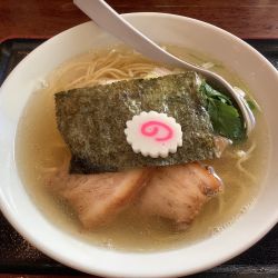 塩　煮干中華そば　850円