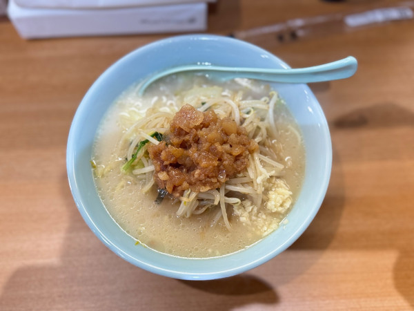 「タンメン小(麺130g)野菜少な目.ニンニク少な目950円」@猛獣タンメン 福生店の写真