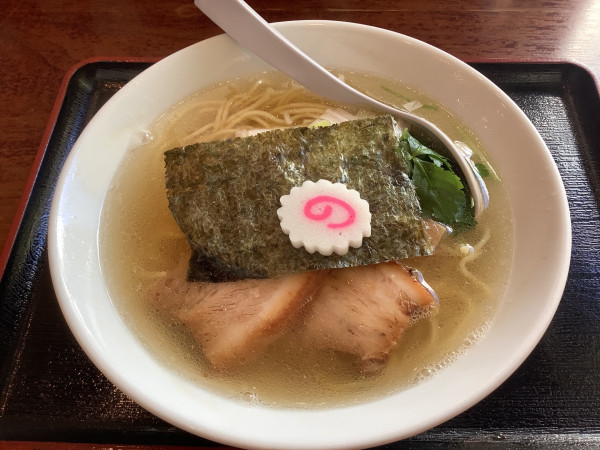 「塩　煮干中華そば　850円」@麺屋 甍の写真