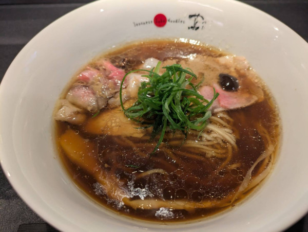 「醤油soba(2000円)」@Japanese Soba Noodles 蔦の写真