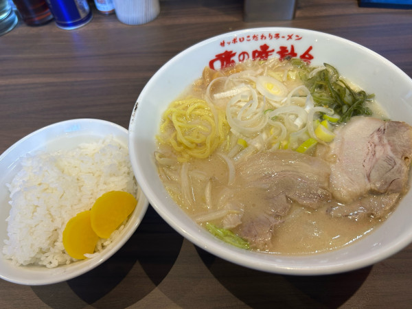 「ネギチャーシューメン1280円」@味の時計台 ひたちなか店の写真