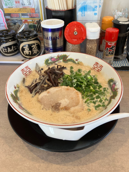 「だるまラーメン 850円」@濃厚豚骨ラーメン だるま一家宇都宮分店 宇都宮分店の写真