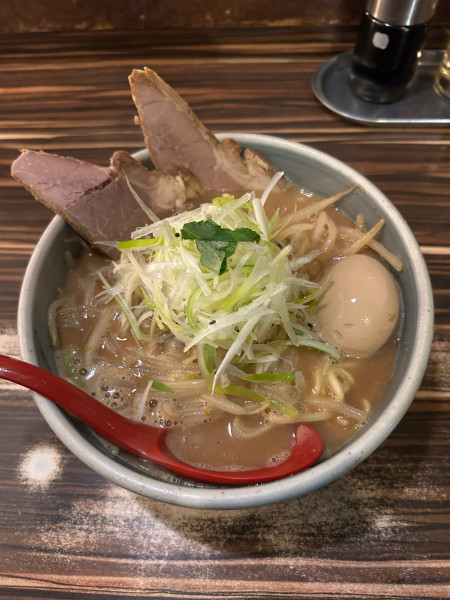 「特製海の味噌そば(並盛)」@中華そば 螢の写真