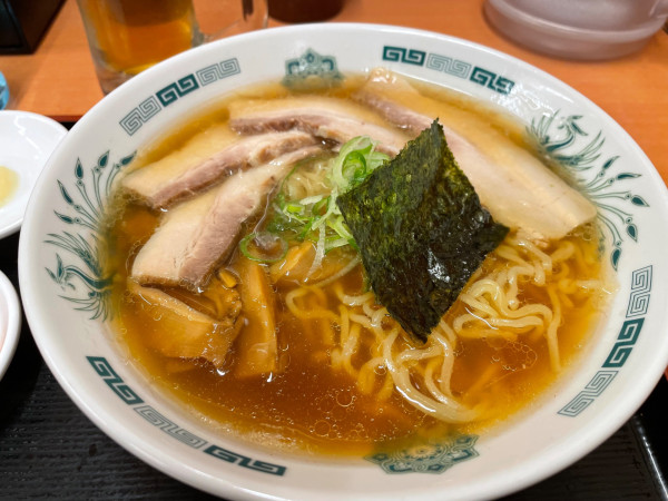 「中華チャーシューメン」@日高屋 金沢文庫東口店の写真