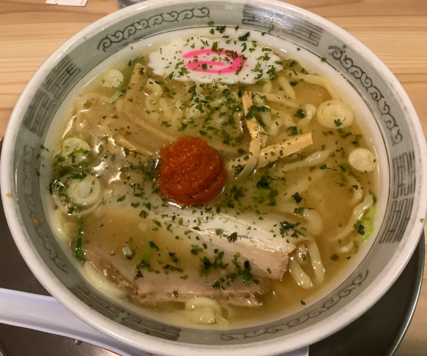 「ミニ赤湯辛味噌ラーメン」@龍上海 新横浜ラーメン博物館店の写真