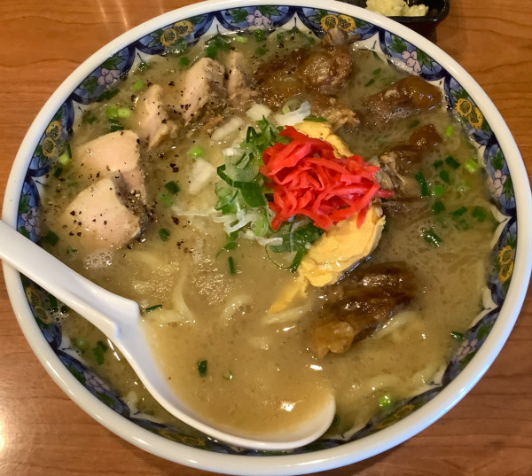 「肉増し中華そば」@中華そば 領寿庵の写真