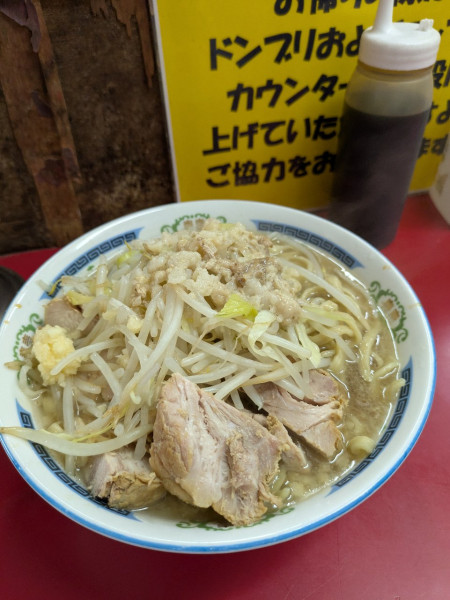 「大ラーメン子豚」@ラーメン二郎 目黒店の写真