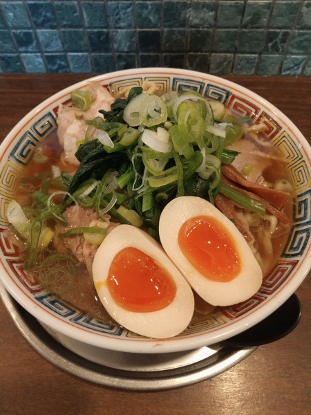 「みくちゃん味玉チャーシュー麺」@麺屋みつば＋クローバーの写真