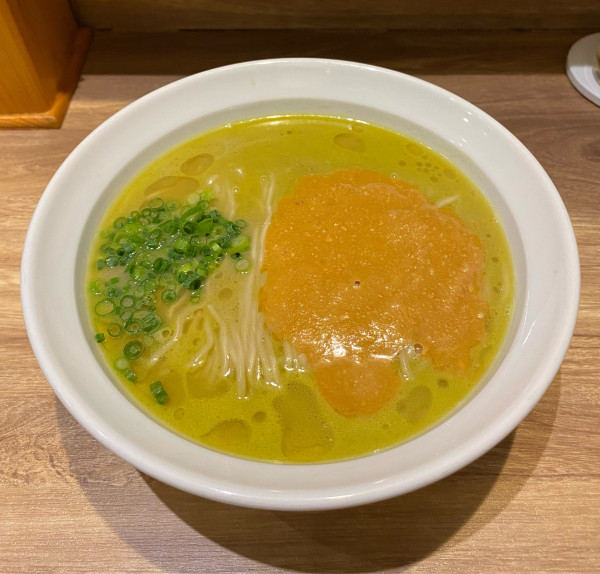 「[限定]痛風店主が愛する痛風そば(鮟肝 牡蠣)¥1500・他」@麺庵 利休の写真