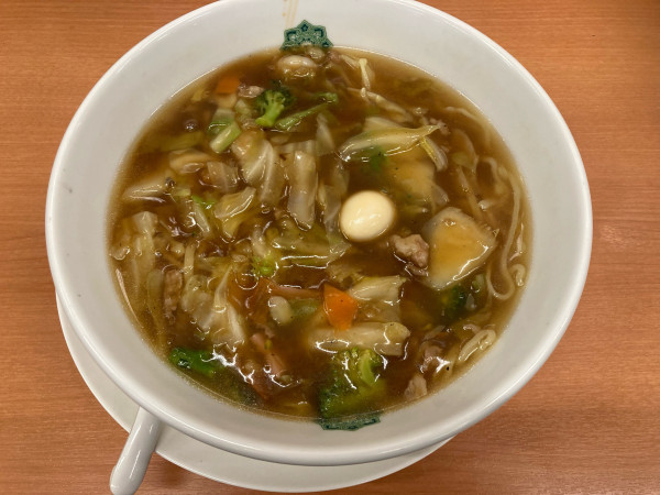 「餡掛けラーメン¥690」@日高屋 春日部店の写真