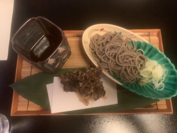 「舞茸天そば」@とうふ屋うかい 大和田店の写真