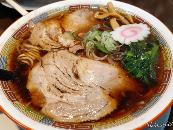 「元祖郡山ブラック伝(中細麺:800円)」@ますや本店 駅前店の写真
