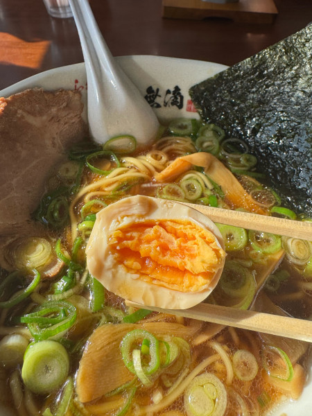 「醤油チャーシューめん1100円」@らぁ麺 天香無滴の写真