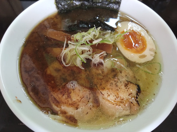 「お魚ラーメン（塩）」@麺屋ふたばの写真
