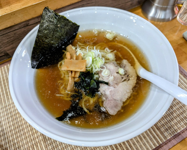 「ラーメン700円」@山久ラーメンの写真
