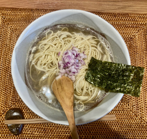 「だしにぼ 1200円」@Dad's Ramen 夢にでてきた中華そばの写真