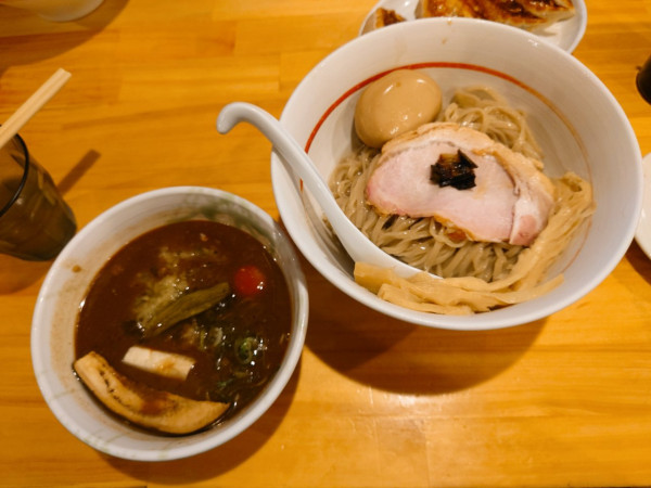 「【限定】冷やし魚介味噌つけ麺」@川の先の上の写真
