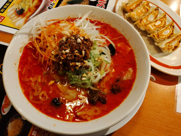 「【期間限定】担担麺」@幸楽苑 上戸祭店の写真