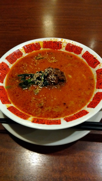 「濃厚担々麺+本格四川麻婆豆腐」@バーミヤン 千葉ニュータウン中央店の写真