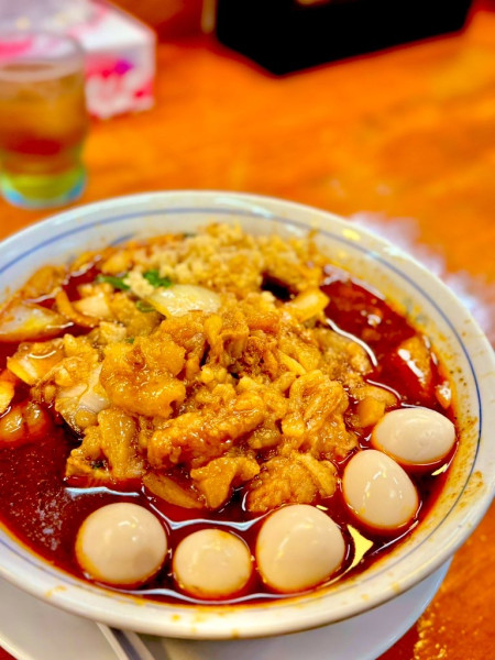 「辛いジャンクなスタミナらぁ麺1,100円」@会津ばんだいらーめん 伊勢崎店の写真