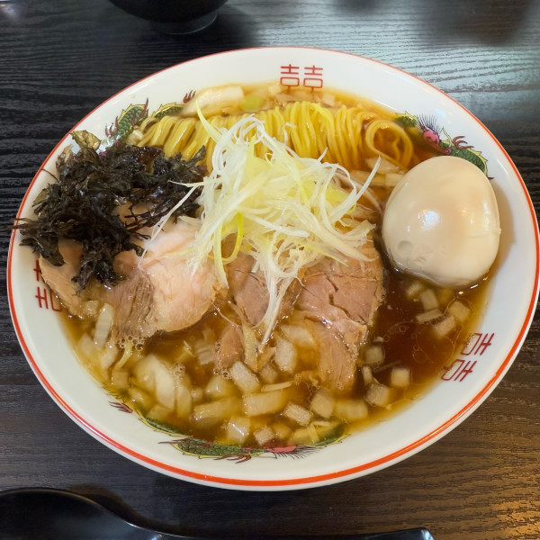 「特製中華そば」@拉麺かぶきの写真