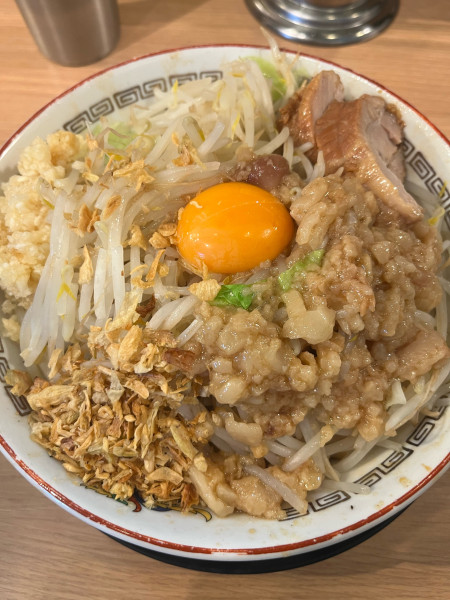 「汁なし小」@ラーメン豚山 恵比寿店の写真