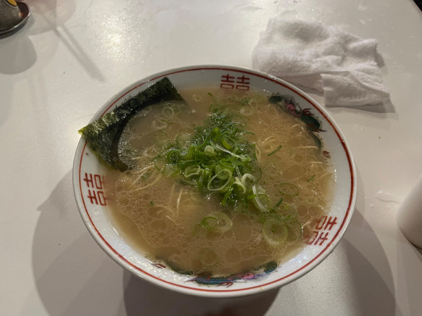 「ラーメン」@中洲屋台 長浜ラーメン 初代 健太の写真