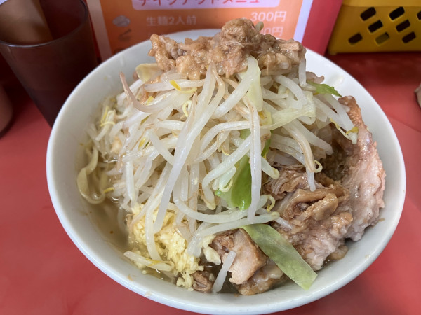 「小ラーメン」@ラーメン二郎 小岩店の写真