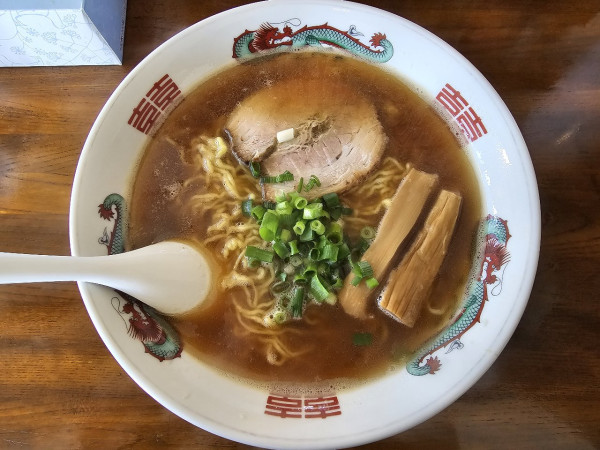 「煮干中華　750円」@中華そば あらやの写真