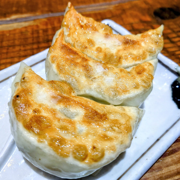 「自家製 餃子 3ケ」@赤坂一点張の写真