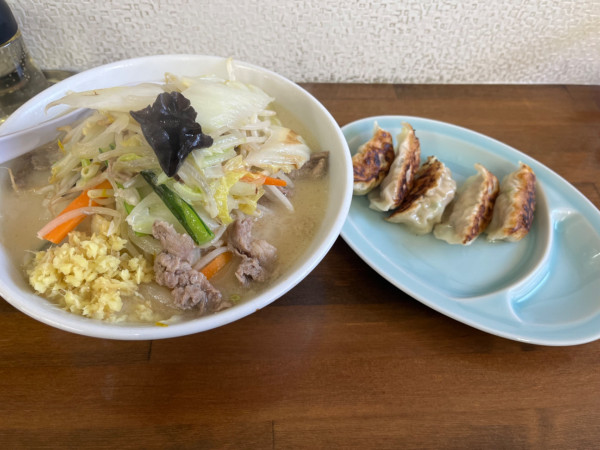 「タン・ギョウ+麺大盛」@ラーメン・グレート・ノアの写真