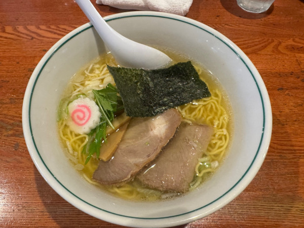 「塩ラーメン　中盛」@麺屋二八の写真