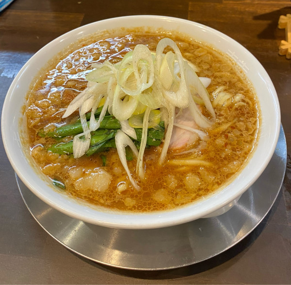「大人の味噌ラーメン¥900」@自家製麺 うるちの写真