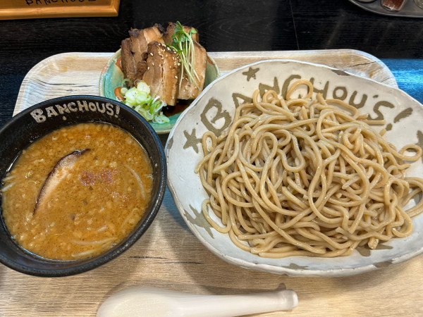「コッテリつけ麺大盛+トロ肉」@つけめん番長 銀の写真