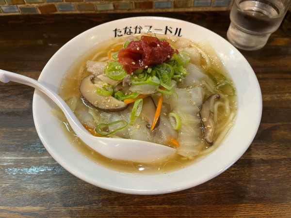 「【ゲリラ限定】豚バラと白菜のタンメン 1,100円」@たなか青空笑店の写真