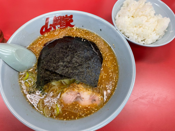 「味噌ラーメン　￥６９０」@ラーメン山岡家 愛知刈谷店の写真
