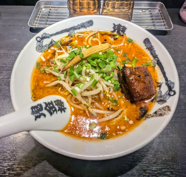 「カラシビ味噌らー麺 1,030円」@カラシビ味噌らー麺 鬼金棒 池袋店の写真