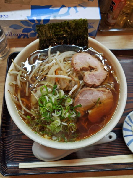 「醤油ラーメン(こってり、細麺)」@魚一 らーめん工房の写真