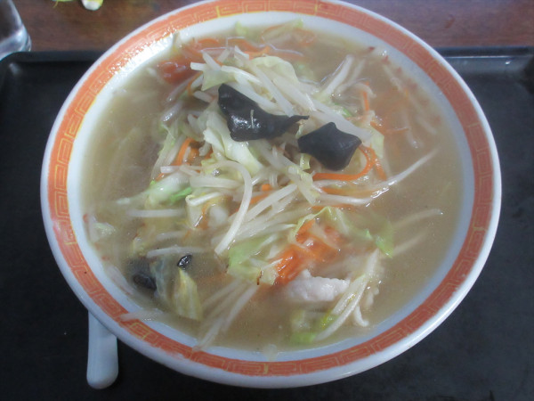 「タンメン（550円）」@みさき湾 本店の写真