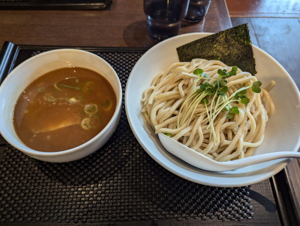 「つけ麺　並850円」@ブラウンの写真